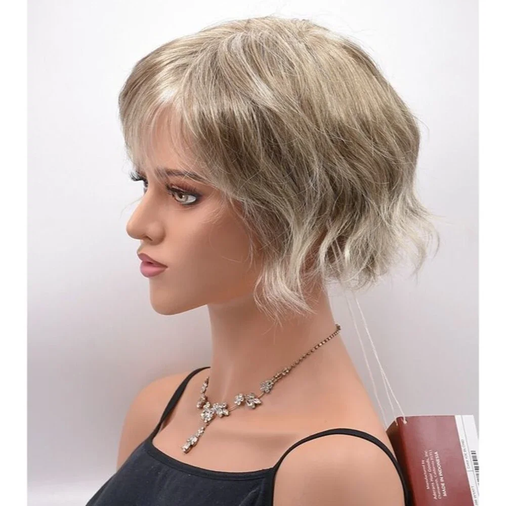 WYATT Wig by RENE OF PARIS, Ice Blonde, Basic Cap, NEW